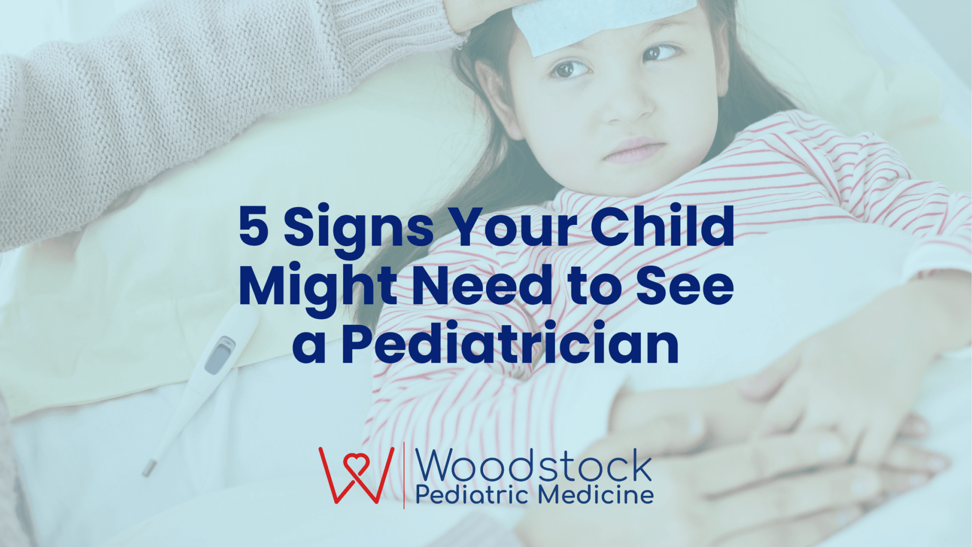 Signs You Need to Bring Your Child In